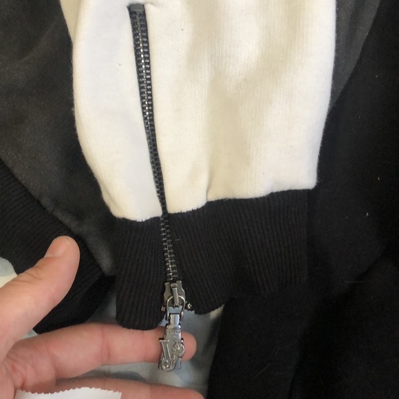 Versace crew zip sleeve(vintage) two/tone - Picture 2 of 3